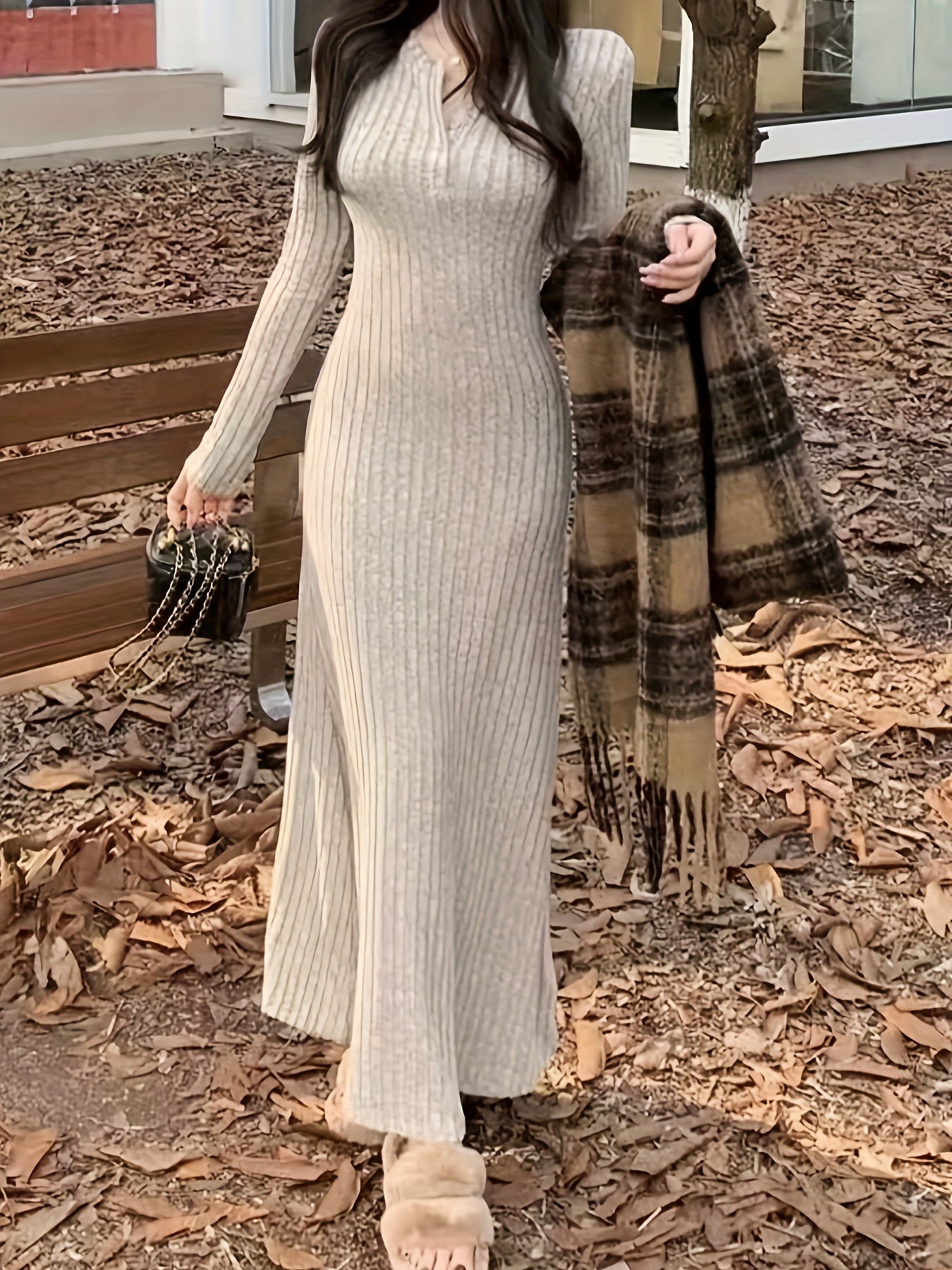 Katariina | Casual and Effortless winter Dress