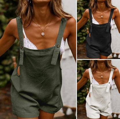 Aba® | Ladies' dungarees short for summer days