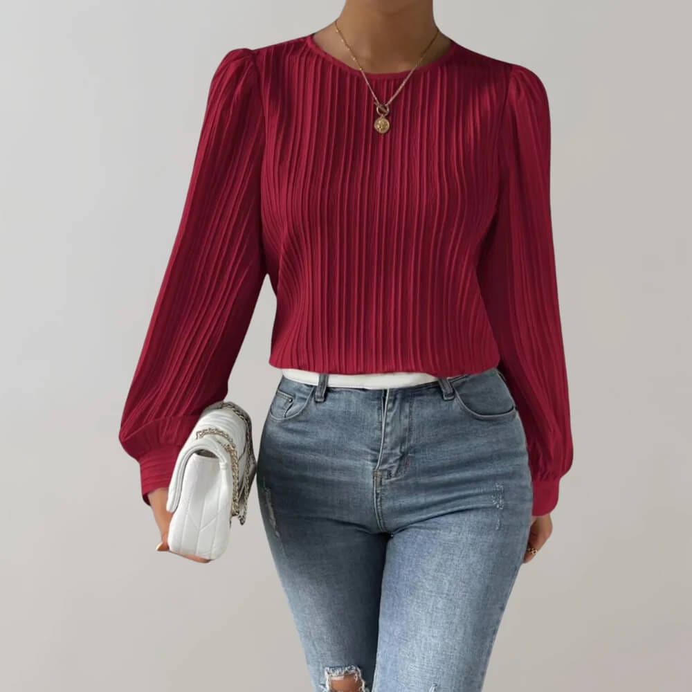 Audrey | Modern and Fashionable winter Blouse