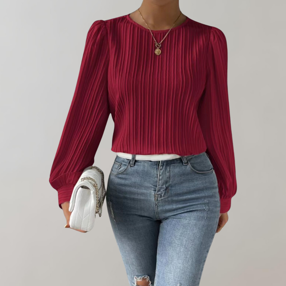 Nenita | Casual and Effortless winter Blouse