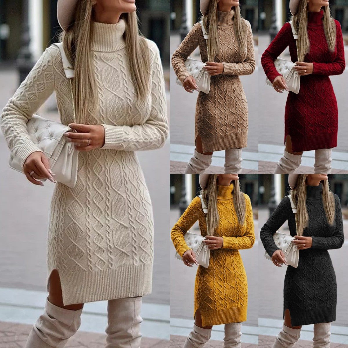 Dierdre | Stylish and Elegant winter Dress