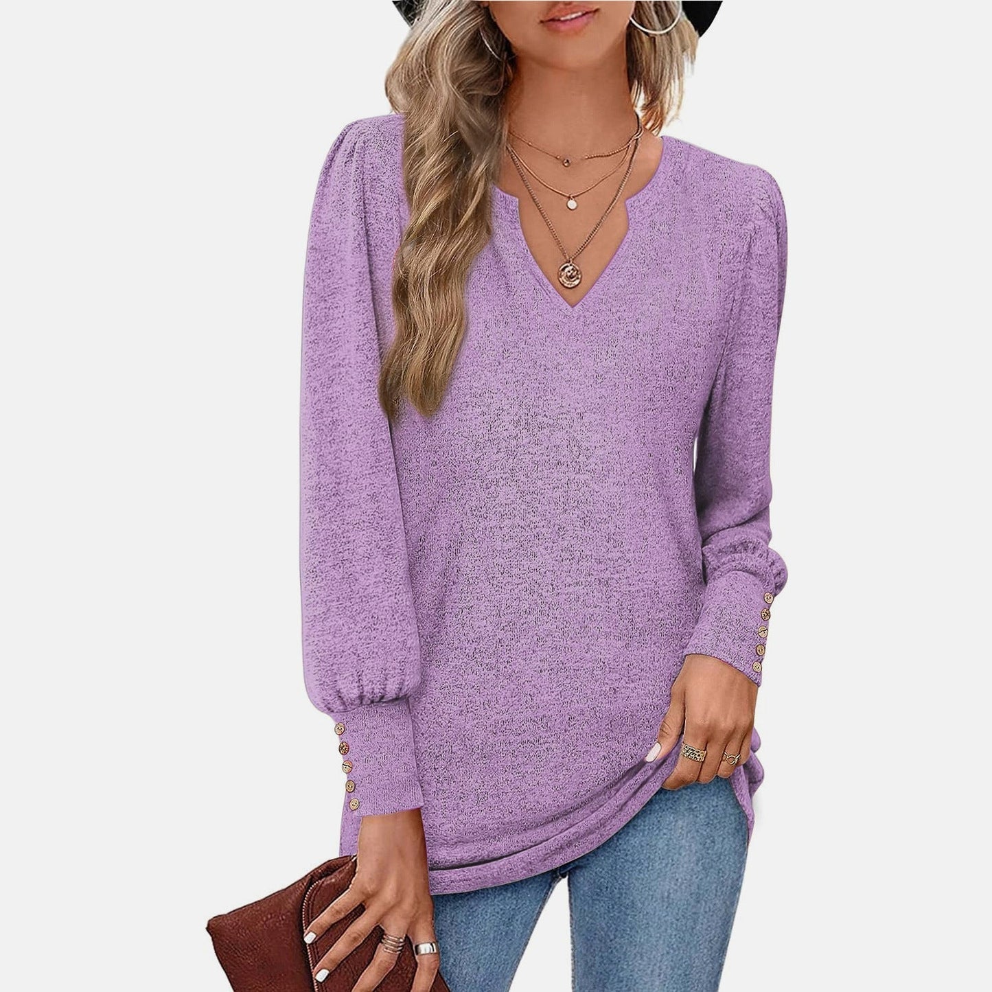 Daria | Effortless and Chic winter Blouse