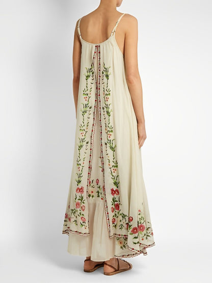 Amanda® | Long summer dress with bohemian print