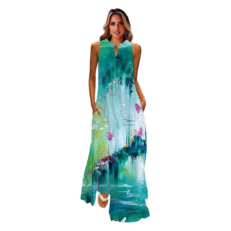 Moana® | Ptrinted Maxi Dress