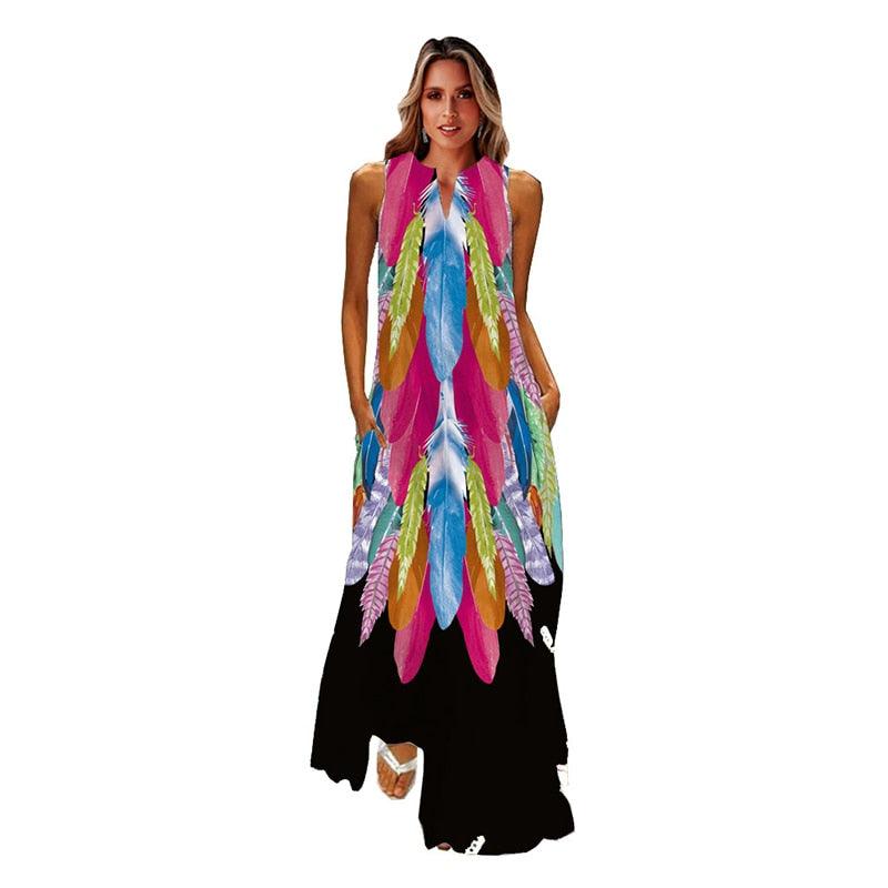 Moana® | Ptrinted Maxi Dress